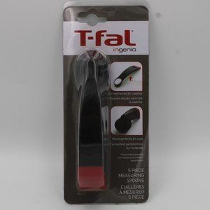 T-Fal Ingenio 5 Piece Measuring Spoons Ses Black